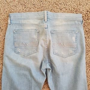 Bebe Rhinestone Jeans 29